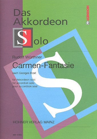 ヴュルトナー:カルメン幻想曲 【輸入:アコーディオン】