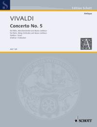 ヴィヴァルディ：フルート協奏曲集 Op.10: 5. ヘ長調 F.VI