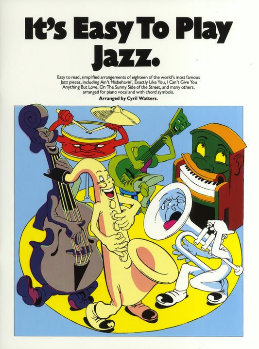 IT'S EASY TO PLAY JAZZ 【輸入：ヴォーカル/ピアノ/ギター】