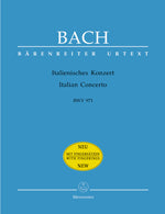 バッハ:イタリア協奏曲 ヘ長調 BWV 971/新バッハ全集に基づく原典版/Emery編/運指付 【輸入:ピアノ】