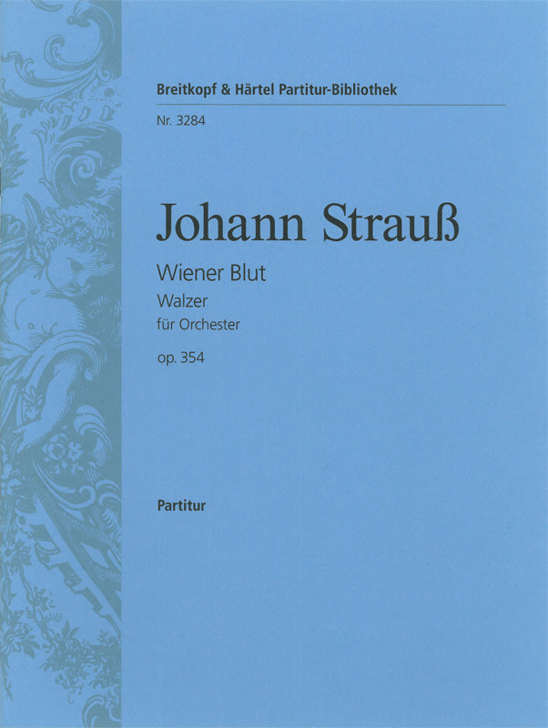 シュトラウス二世：ワルツ「ウィーン気質」 Op.354: 指揮者用大型スコア 【輸入：オーケストラ(スコア)】