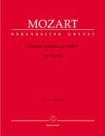 モーツァルト：聖母マリアのためのリタニア ニ長調 KV 195(186d)/原典版/Federhofer編: 指揮者用大型スコア 【輸入：合唱とオーケストラ】