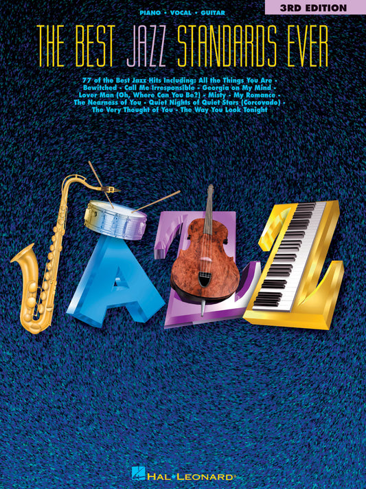 BEST JAZZ STANDARDS EVER, THE(3RD EDITION) 【輸入:ヴォーカル/ピアノ/ギター】