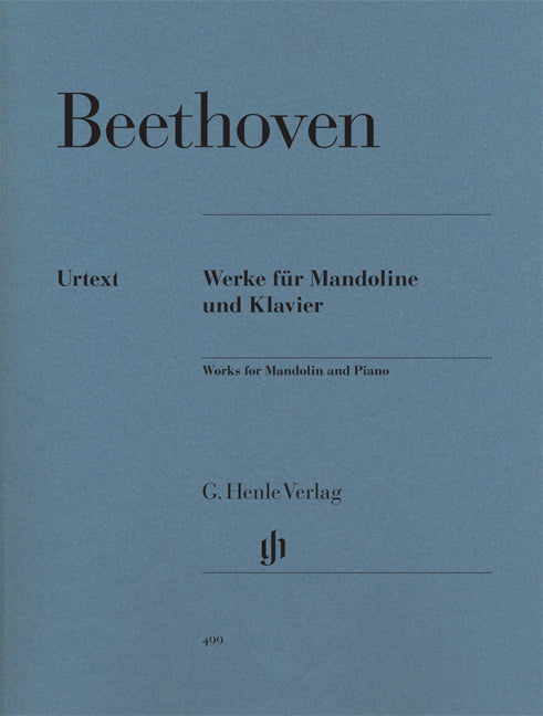 ベートーヴェン：マンドリンとピアノのための作品集 【輸入：マンドリン】