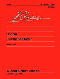 ショパン：練習曲集 Op.10, 25、3つの新しい練習曲/ウィーン原典版/バドゥラ=スコダ編 & 運指 【輸入：ピアノ】