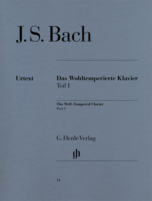 バッハ:平均律クラヴィーア曲集 第1巻 BWV 846-869/原典版/Heinemann編/シフ運指 【輸入:ピアノ】