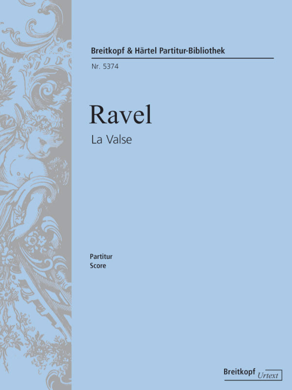 ラヴェル：管弦楽のための舞踏詩「ラ・ヴァルス」/原典版/Monnard編: 指揮者用大型スコア 【輸入：オーケストラ(スコア)】