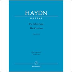 ハイドン：オラトリオ「天地創造」 Hob.XXI/2(独語・英語)/新ハイドン全集版/Oppermann編 【輸入：合唱とピアノ】