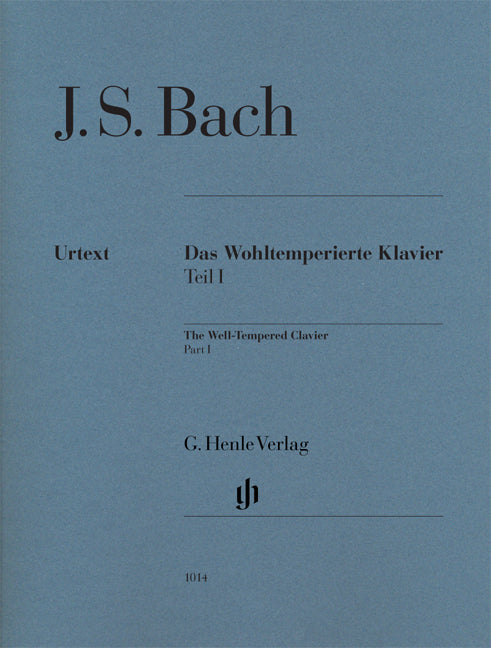 バッハ:平均律クラヴィーア曲集 第1巻 BWV 846-869/原典版/運指なし 【輸入:ピアノ】