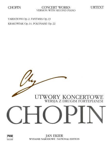 ショパン：ピアノと管弦楽のための作品 Op.2, 13, 14, 22/エキエル編: ピアノ･リダクション 【輸入：ピアノ】