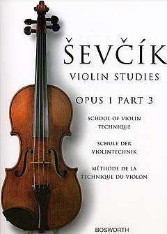 シェフチーク(セヴシック)：バイオリン技巧教本 Op.1 第3巻 【輸入：ヴァイオリン】