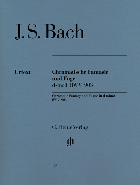 バッハ：半音階的幻想曲とフーガ ニ短調 BWV 903/原典版/Dadelsen & Ronnau編/Theopold運指 【輸入：ピアノ】