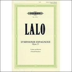 ラロ:バイオリン協奏曲 第2番 ニ短調 Op.21 「スペイン交響曲」/メニューイン編 【輸入:ヴァイオリン】
