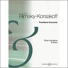 リムスキー=コルサコフ:トロンボーン協奏曲 変ロ長調 【輸入:トロンボーン】