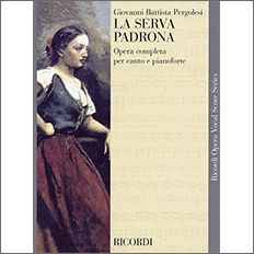 ペルゴレージ：オペラ「奥様になった女中」(伊語)(紙装) 【輸入：ヴォーカルとピアノ】