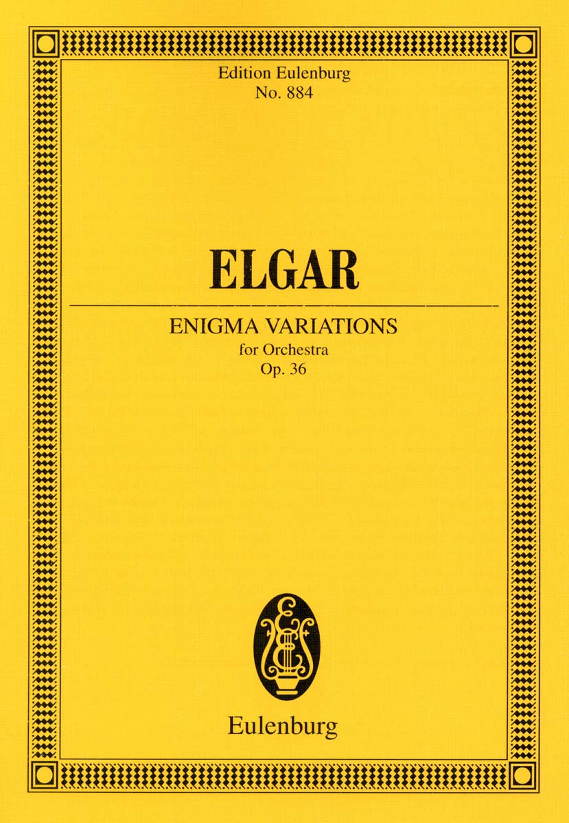 エルガー：エニグマ変奏曲 Op.36: スタディ・スコア 【輸入：オーケストラ(スコア)】