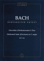 バッハ：管弦楽組曲 第1番 ハ長調 BWV 1066/新バッハ全集版 【輸入：室内楽(スコア)】