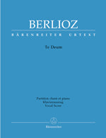 ベルリオーズ：テ・デウム Op.22(ラテン語)/原典版/McCaldin編 【輸入：合唱とピアノ】