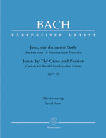 バッハ：カンタータ 第78番「わが魂なるイエスよ」 BWV 78(独語・英語)/原典版/Neumann編 【輸入：合唱とピアノ】