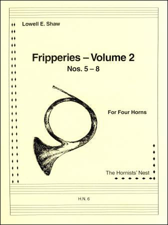 ショー：四重奏のためのフリッパリーズ 第2巻: 第5番-第8番 【輸入：ホルン】