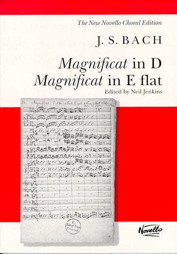 バッハ：マニフィカート ニ長調 BWV 243 (ラテン語・英語) 【輸入：合唱とピアノ】