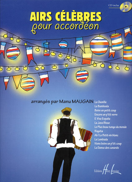AIRS CELEBRES WITH CD 【輸入:アコーディオン】
