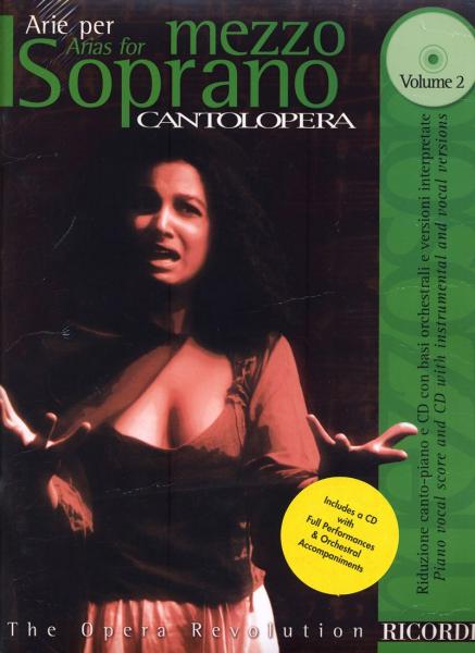 カントロペラ: メゾ・ソプラノ・アリア集 第2巻: 伴奏CD付 【輸入：ヴォーカルとピアノ】