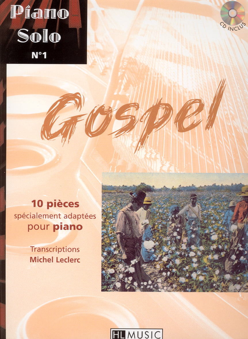 PIANO SOLO NO.1: GOSPEL + CD 【輸入：ピアノ】