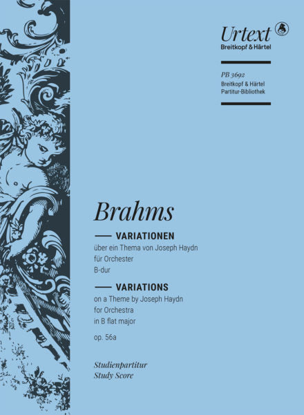 ブラームス：ハイドンの主題による変奏曲 Op.56a 【輸入：オルガン】