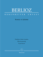 ベルリオーズ：劇的交響曲「ロミオとジュリエット」 Op.17(仏語)/原典版/Holoman編 【輸入：合唱とピアノ】