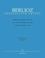 ベルリオーズ：レリオ、あるいは生への復帰 Op.14bis(仏語・独語・英語)/原典版/Bloom編 【輸入：合唱とピアノ】