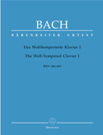 バッハ:平均律クラヴィーア曲集 第1巻 BWV 846-869/新バッハ全集に基づく原典版/Durr編 【輸入:ピアノ】