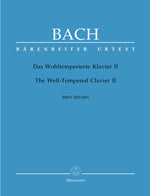 バッハ:平均律クラヴィーア曲集 第2巻 BWV 870-893/新バッハ全集に基づく原典版/Durr編 【輸入:ピアノ】