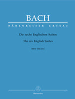 バッハ:イギリス組曲 BWV 806-811/新バッハ全集に基づく原典版/Durr編 【輸入:ピアノ】
