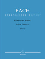 バッハ:イタリア協奏曲 ヘ長調 BWV 971/新バッハ全集に基づく原典版/Emery編/運指なし 【輸入:ピアノ】