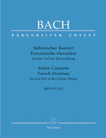バッハ：イタリア協奏曲 ヘ長調 BWV 971、フランス風序曲 ロ短調 BWV 831/新バッハ全集に基づく原典版/Emery編 【輸入：ピアノ】
