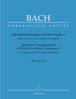 バッハ:同時代の作曲家の作品に基づく協奏曲 第1巻: BWV 972-977/新バッハ全集に基づく原典版/Heller編 【輸入:ピアノ】