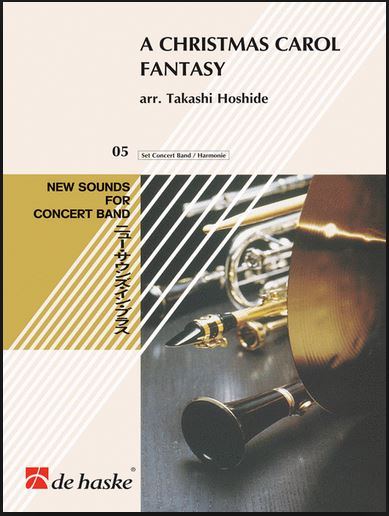 クリスマス・キャロル・ファンタジー(メドレー)/星出尚志編曲: スコアとパート譜セット 【輸入：吹奏楽】