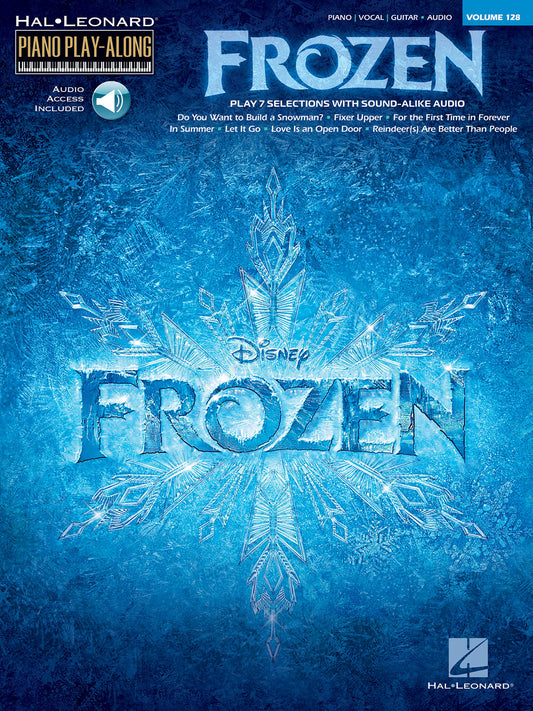 アンダーソン=ロペス：ピアノ・プレイ・アロング 第128巻: ディズニー映画「アナと雪の女王」より: オーディオ・オンライン・アクセスコード付 【輸入：ピアノ】