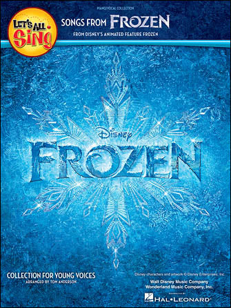 アンダーソン=ロペス:ディズニー映画「アナと雪の女王」の曲を歌おう: コレクション・フォー・ヤング・ボイス/アンダーソン編曲: CD 【輸入:CD/DVD】