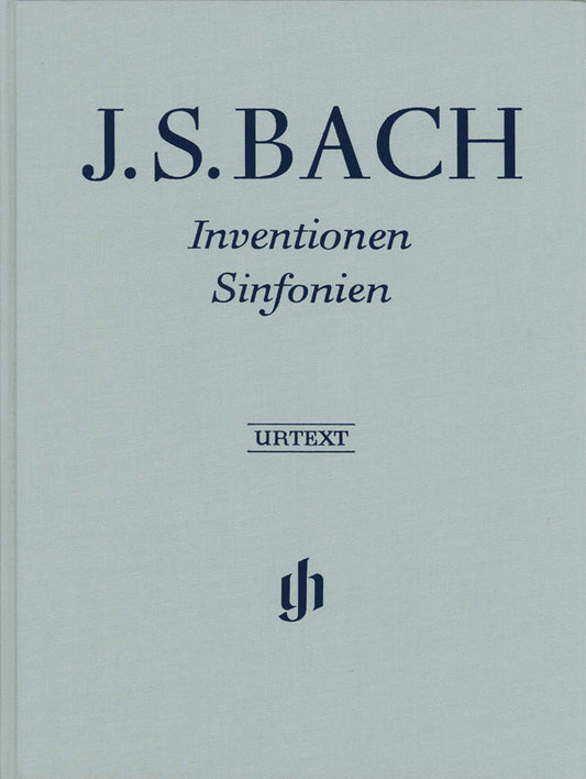 バッハ：インヴェンションとシンフォニア(二声と三声のインヴェンション) BWV 772-801(二声と三声のインヴェンション)/原典版/Scheideler編/Schneidt運指(布装) 【輸入：ピアノ】