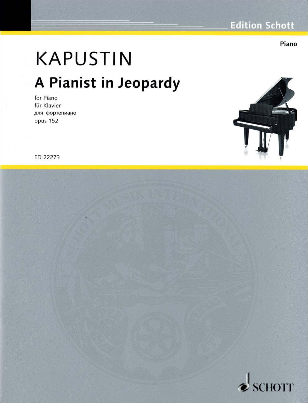 カプースチン：危ういピアニスト Op.152 【輸入：ピアノ】