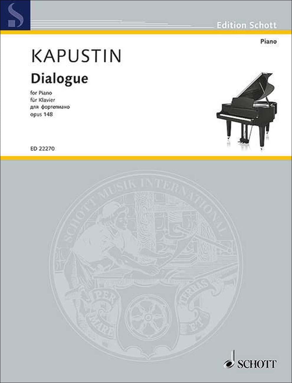 カプースチン：ダイアログ Op.148 【輸入：ピアノ】