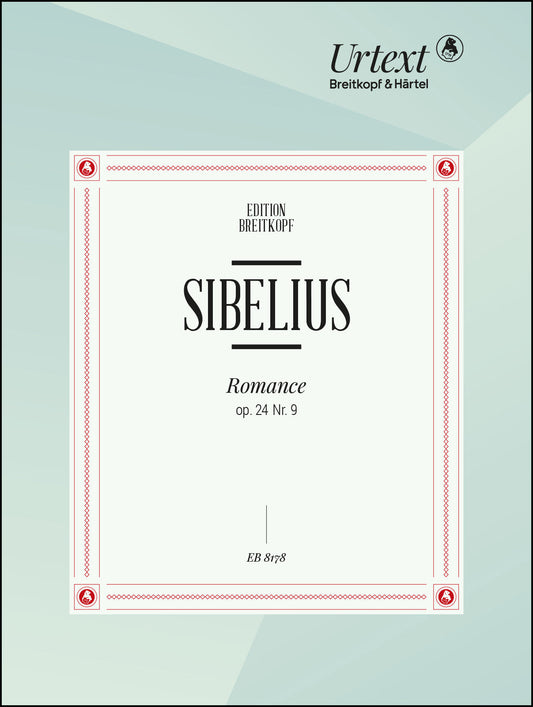 シベリウス：10の小品 Op.24より ロマンス 変ニ長調/シベリウス全集版/Kilpelainen編 【輸入：ピアノ】
