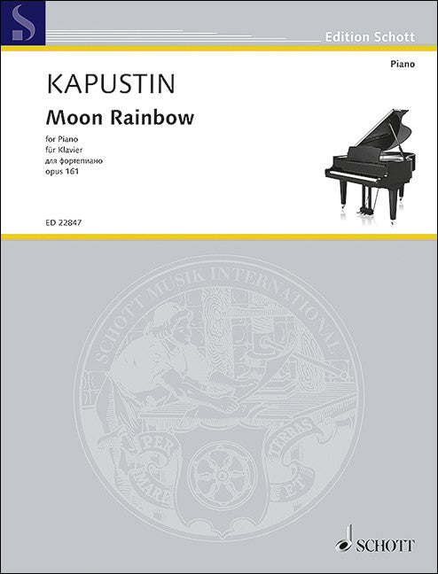 カプースチン：ムーン・レインボウ Op.161 【輸入：ピアノ】