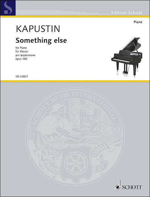カプースチン：Something Else Op.160 【輸入：ピアノ】