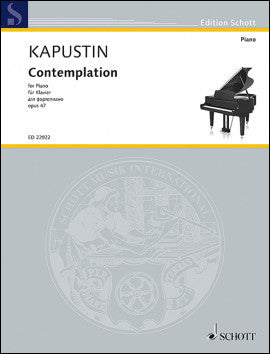 カプースチン：瞑想曲 Op.47 【輸入：ピアノ】