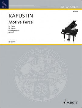 カプースチン：モティ―ヴ・フォース Op.45 【輸入：ピアノ】