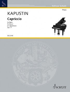カプースチン：カプリチオ Op.71 【輸入：ピアノ】