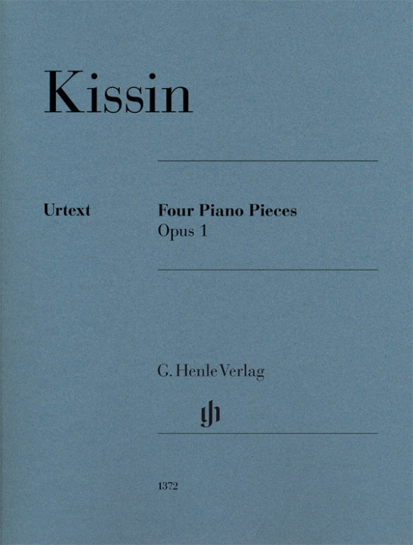 キーシン：4つのピアノ小品 Op.1/原典版 【輸入：ピアノ】
